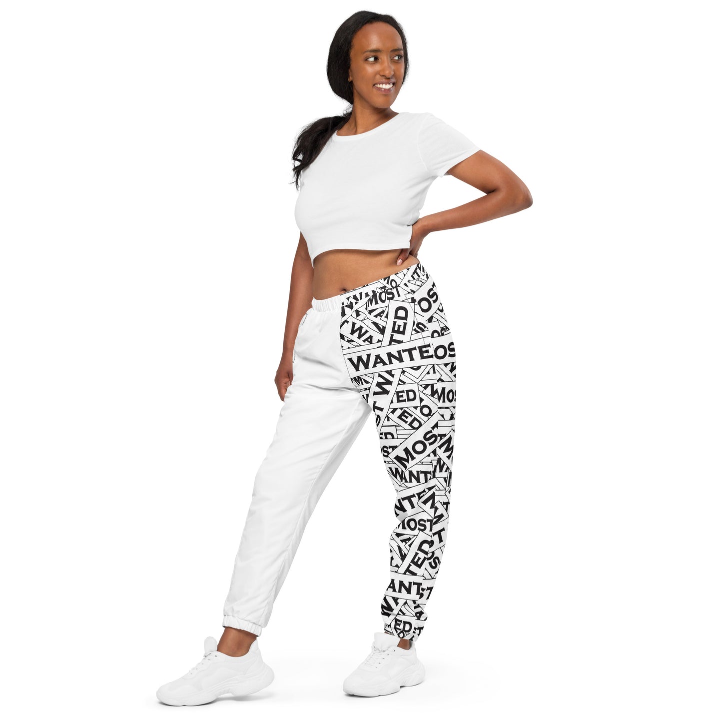 Half Send ( Original Most Wanted)  Track pants 'White'